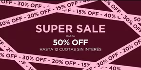 Super Sale hasta 50% off