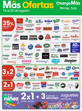 Catálogo Changomas en Santiago del Estero | Más ofertas | 2025-08-14T00:00:00.000Z - 2025-08-20T00:00:00.000Z