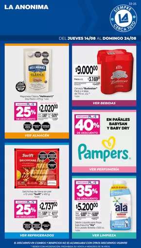 Catálogo La Anonima en San José de Metán | Gran variedad de ofertas | 2025-08-14T00:00:00.000Z - 2025-08-24T00:00:00.000Z