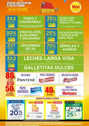 Catálogo Supermercados Vea | Ofertas y promociones actuales | 2025-08-14T00:00:00.000Z - 2025-08-17T00:00:00.000Z