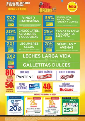 Catálogo Supermercados Vea en La Plata | Descuentos y promociones | 2025-08-14T00:00:00.000Z - 2025-08-17T00:00:00.000Z