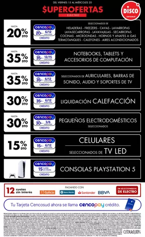 Catálogo Disco en Pilar (Buenos Aires) | NON FOOD  | 2025-08-14T00:00:00.000Z - 2025-08-20T00:00:00.000Z