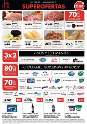 Catálogo Disco en Pilar (Buenos Aires) | Super Ofertas 15-08 | 2025-08-14T00:00:00.000Z - 2025-08-17T00:00:00.000Z