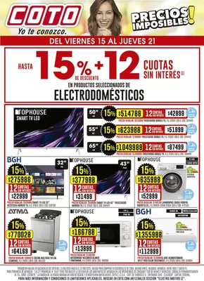Catálogo Coto en Recoleta | Coto Afiche Electro Motivo | 2025-08-15T00:00:00.000Z - 2025-08-21T00:00:00.000Z