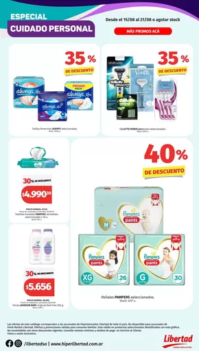 Catálogo Hiper Libertad en Salta | Nuestras mejores ofertas para ti | 2025-08-15T00:00:00.000Z - 2025-08-21T00:00:00.000Z