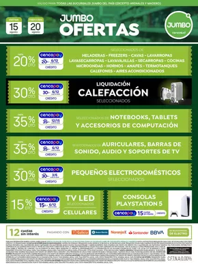 Catálogo Jumbo en Quilmes | Oferta | Electro  | 2025-08-16T00:00:00.000Z - 2025-08-20T00:00:00.000Z