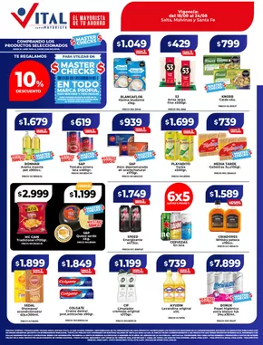 Catálogo Supermayorista Vital en Marcos Paz (Buenos Aires) | Ofertas para cazadores de gangas | 2025-08-18T00:00:00.000Z - 2025-08-24T00:00:00.000Z