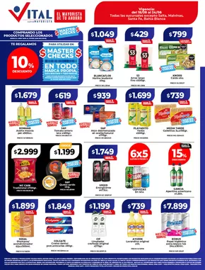 Catálogo Supermayorista Vital en Rosario | Ofertas para cazadores de gangas | 2025-08-18T00:00:00.000Z - 2025-08-24T00:00:00.000Z