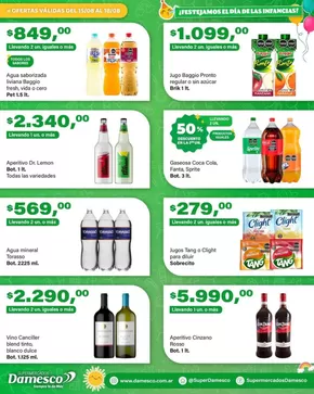 Catálogo Supermercados Damesco en Mar del Plata | Ofertas y promociones actuales | 2025-08-15T00:00:00.000Z - 2025-08-18T00:00:00.000Z