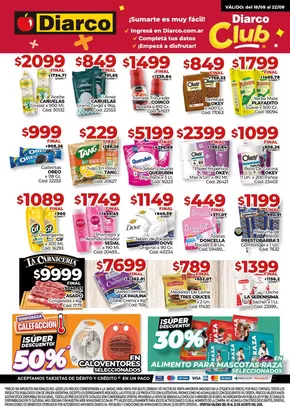 Catálogo Diarco en Concordia | Diarco Ofertas Interior | 2025-08-18T00:00:00.000Z - 2025-08-22T00:00:00.000Z