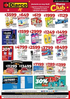 Catálogo Diarco en Concordia | Diarco Ofertas Pueblo Interior | 2025-08-18T00:00:00.000Z - 2025-08-22T00:00:00.000Z