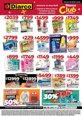 Catálogo Diarco en Mar del Plata | Diarco Ofertas Gba | 2025-08-18T00:00:00.000Z - 2025-08-22T00:00:00.000Z