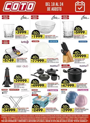 Catálogo Coto en Concordia | Coto Afiche Web Ofertas Bazar | 2025-08-18T00:00:00.000Z - 2025-08-24T00:00:00.000Z
