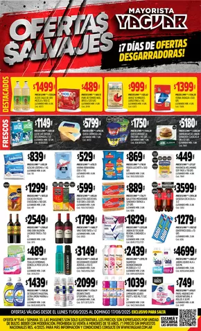 Catálogo Supermercados Yaguar en Las Heras (Santa Cruz) | Gran variedad de ofertas | 2025-08-18T00:00:00.000Z - 2025-08-23T00:00:00.000Z