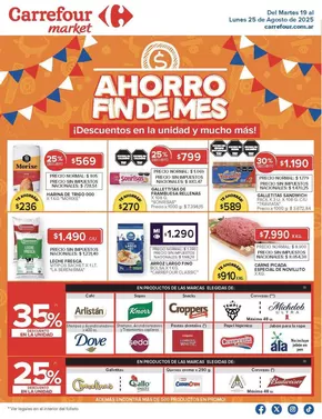 Catálogo Carrefour Market en Río Cuarto | Carrefour Market 19 Agosto | 2025-08-19T00:00:00.000Z - 2025-08-26T00:00:00.000Z