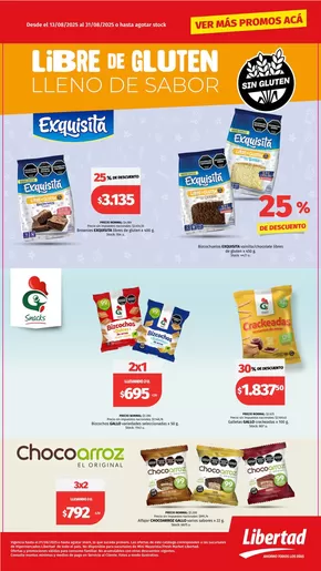 Catálogo Hiper Libertad en Salta | Ahorra ahora con nuestras ofertas | 2025-08-13T00:00:00.000Z - 2025-08-31T00:00:00.000Z