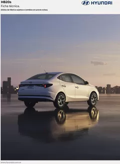 Catálogo Hyundai | Hyundai HB20s | 2025-08-21T00:00:00.000Z - 2026-08-21T00:00:00.000Z