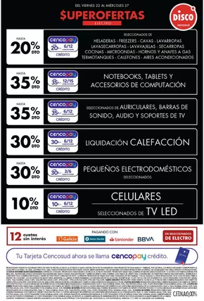Catálogo Disco en Buenos Aires | NON FOOD  | 2025-08-22T00:00:00.000Z - 2025-08-27T00:00:00.000Z