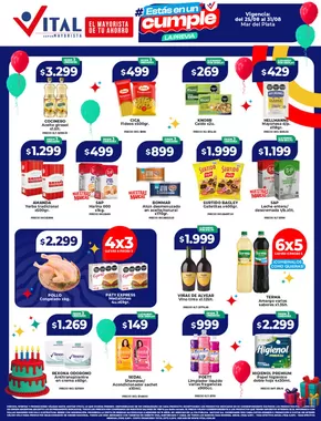 Catálogo Supermayorista Vital en Lomas de Zamora | Gangas y ofertas actuales | 2025-08-25T00:00:00.000Z - 2025-08-31T00:00:00.000Z