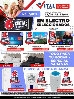 Catálogo Supermayorista Vital en Neuquén | Gran variedad de ofertas | 2025-08-25T00:00:00.000Z - 2025-08-31T00:00:00.000Z