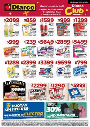 Catálogo Diarco en Posadas | Diarco Ofertas Gba | 2025-08-25T00:00:00.000Z - 2025-08-29T00:00:00.000Z