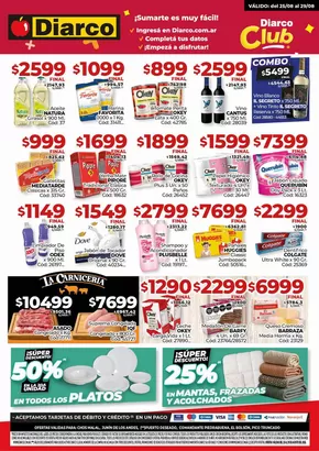 Catálogo Diarco | Diarco Ofertas Pueblo Sur | 2025-08-25T00:00:00.000Z - 2025-08-29T00:00:00.000Z