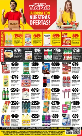 Catálogo Supermercados Yaguar en Mendoza | Ofertas principales para todos los clientes | 2025-08-25T00:00:00.000Z - 2025-08-30T00:00:00.000Z