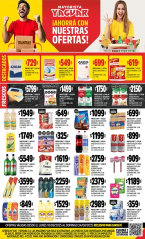Catálogo Supermercados Yaguar en Mendoza | Nuestras mejores ofertas para ti | 2025-08-25T00:00:00.000Z - 2025-08-30T00:00:00.000Z