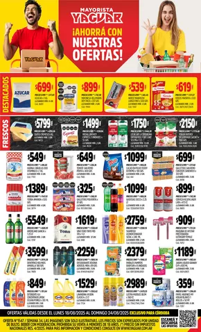 Catálogo Supermercados Yaguar en Mendoza | Ofertas y promociones actuales | 2025-08-25T00:00:00.000Z - 2025-08-30T00:00:00.000Z