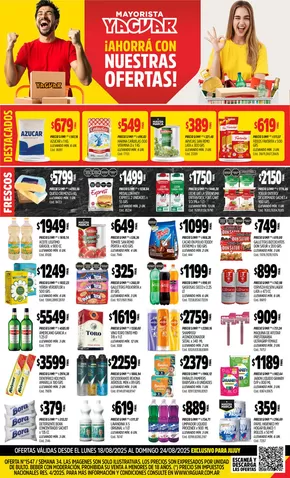 Catálogo Supermercados Yaguar en Recoleta | Nuevas ofertas para descubrir | 2025-08-25T00:00:00.000Z - 2025-08-30T00:00:00.000Z