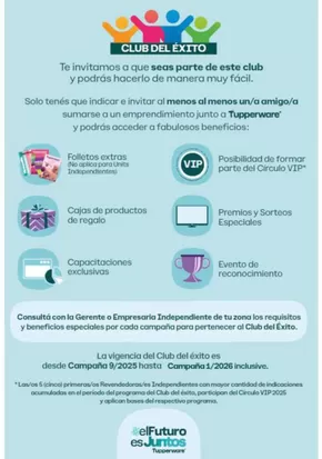 Catálogo Tupperware en San Martín | Excelente oferta para todos los clientes | 2025-09-01T00:00:00.000Z - 2026-01-31T00:00:00.000Z