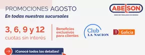 Catálogo Abelson en Mar del Plata | Promociones Agosto | 2025-08-26T00:00:00.000Z - 2025-08-31T00:00:00.000Z