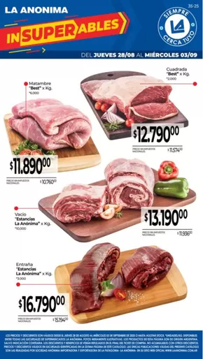 Catálogo La Anonima en Río Gallegos | Ofertas para cazadores de gangas | 2025-08-28T00:00:00.000Z - 2025-09-03T00:00:00.000Z
