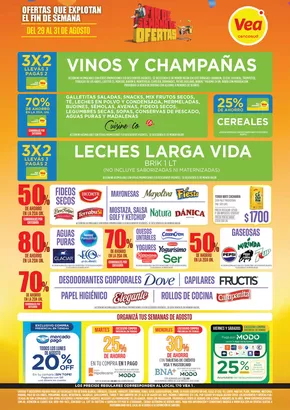Catálogo Supermercados Vea en La Plata | Oferta fin de semana | 2025-08-29T00:00:00.000Z - 2025-08-31T00:00:00.000Z