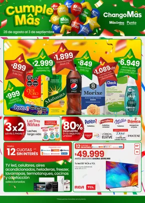 Catálogo HiperChangomas en San Martín | Hasta el 3 de Septiembre | 2025-08-29T00:00:00.000Z - 2025-09-03T00:00:00.000Z