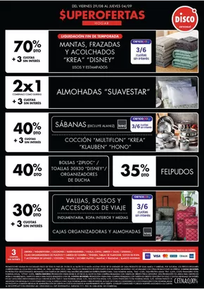 Catálogo Disco en Banfield | Non Food | 2025-08-28T00:00:00.000Z - 2025-09-03T00:00:00.000Z