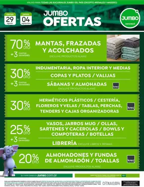Catálogo Jumbo en Avellaneda (Buenos Aires) | Oferta | T. Libre & Textil  | 2025-08-29T00:00:00.000Z - 2025-09-03T00:00:00.000Z