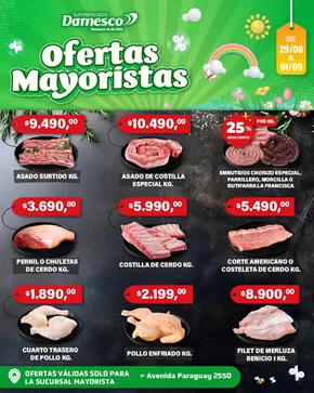 Catálogo Supermercados Damesco | Ofertas y gangas exclusivas | 2025-08-29T00:00:00.000Z - 2025-09-01T00:00:00.000Z