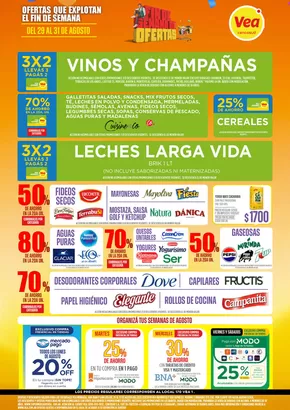Catálogo Supermercados Vea en Pergamino | Nuestras mejores gangas | 2025-08-29T00:00:00.000Z - 2025-08-31T00:00:00.000Z