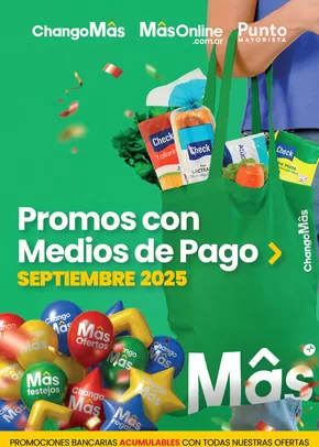 Promos con medios de pago Septiembre 2025