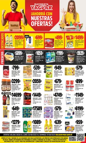 Catálogo Supermercados Yaguar en Quilmes | Excelente oferta para cazadores de gangas | 2025-09-01T00:00:00.000Z - 2025-09-06T00:00:00.000Z