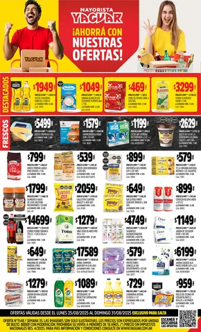 Catálogo Supermercados Yaguar en Quilmes | Ofertas principales y descuentos | 2025-09-01T00:00:00.000Z - 2025-09-06T00:00:00.000Z