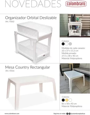 Catálogo Colombraro en Tandil | Catálogo de novedades | 2025-09-01T00:00:00.000Z - 2025-09-10T00:00:00.000Z