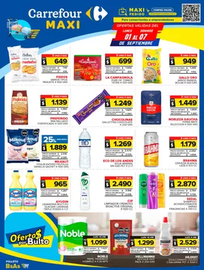 Catálogo Carrefour Maxi en Lomas de Zamora | OFERTAS SEMANALES | 2025-09-01T00:00:00.000Z - 2025-09-07T00:00:00.000Z