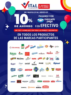 Catálogo Supermayorista Vital | Mercado Pago |  | 2025-09-02T00:00:00.000Z - 2025-09-16T00:00:00.000Z