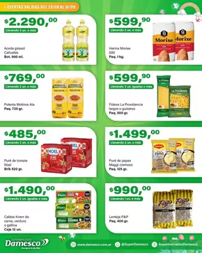 Catálogo Supermercados Damesco en Salta | Nuevas ofertas para descubrir | 2025-09-02T00:00:00.000Z - 2025-09-16T00:00:00.000Z