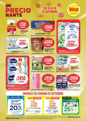 Catálogo Supermercados Vea en Lomas de Zamora | Oferta imPRECIOnante | 2025-09-02T00:00:00.000Z - 2025-09-08T00:00:00.000Z