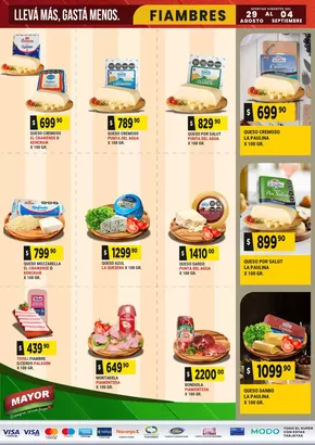 Catálogo Supermercados Mayor | Grandes descuentos en productos seleccionados | 2025-09-03T00:00:00.000Z - 2025-09-17T00:00:00.000Z