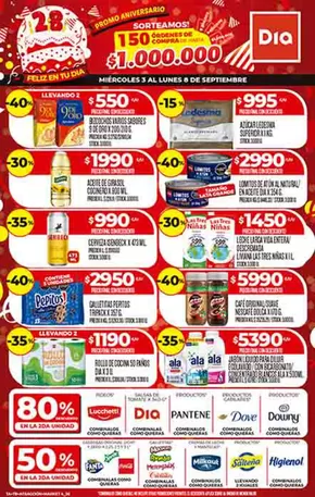 Catálogo Supermercados DIA en Olivos | Catálogo Supermercados DIA | 2025-09-03T00:00:00.000Z - 2025-09-17T00:00:00.000Z