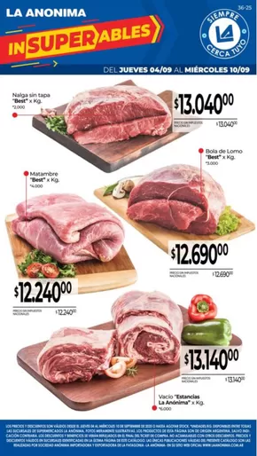 Catálogo La Anonima en Ushuaia | Ofertas principales para todos los clientes | 2025-09-04T00:00:00.000Z - 2025-09-18T00:00:00.000Z